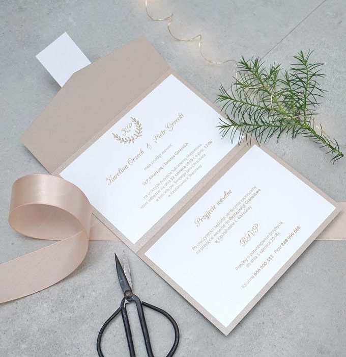 Imponująca jakość zaproszeń na ślub a także precyzyjne wykonanie w atrakcyjnej cenie