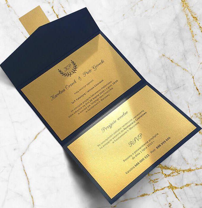 Imponująca jakość zaproszeń na ślub a także precyzyjne wykonanie w atrakcyjnej cenie